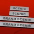Накладки на пороги Renault Grand Scenic 2009-